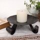 Wrought iron table candlestick