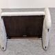 Velvet ottoman footrest or low stool by Steiner, France 1970