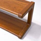 Mid-Century Teak Wall Shelf from Dyrlund, 1970s