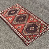 Oriental carpet caucasus kazak 106x196cm