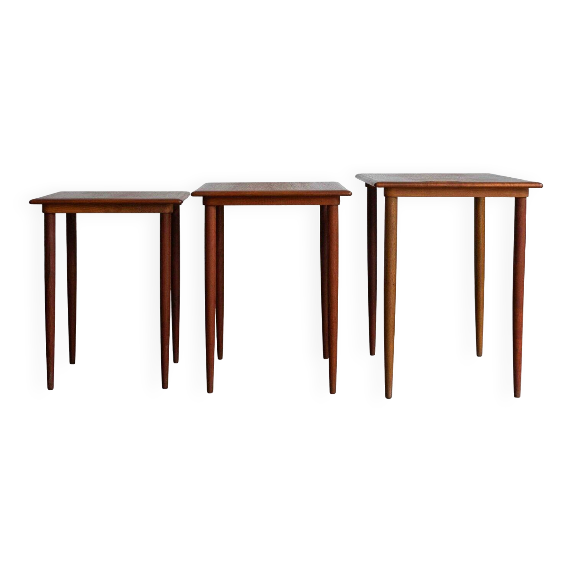 Set of 3 nesting tables, Danish design