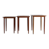Set of 3 nesting tables, Danish design