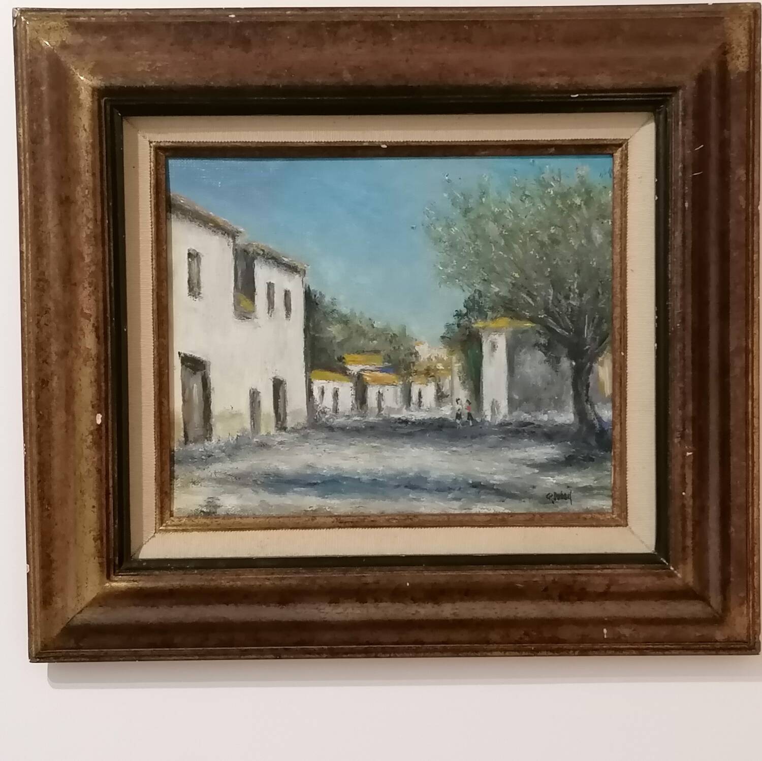 Oil painting on canvas Raphael Dubois