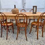 Large bistro table old farmhouse table solid wood Length 200 x Width 98 cm