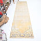 Antique oushak runner rug