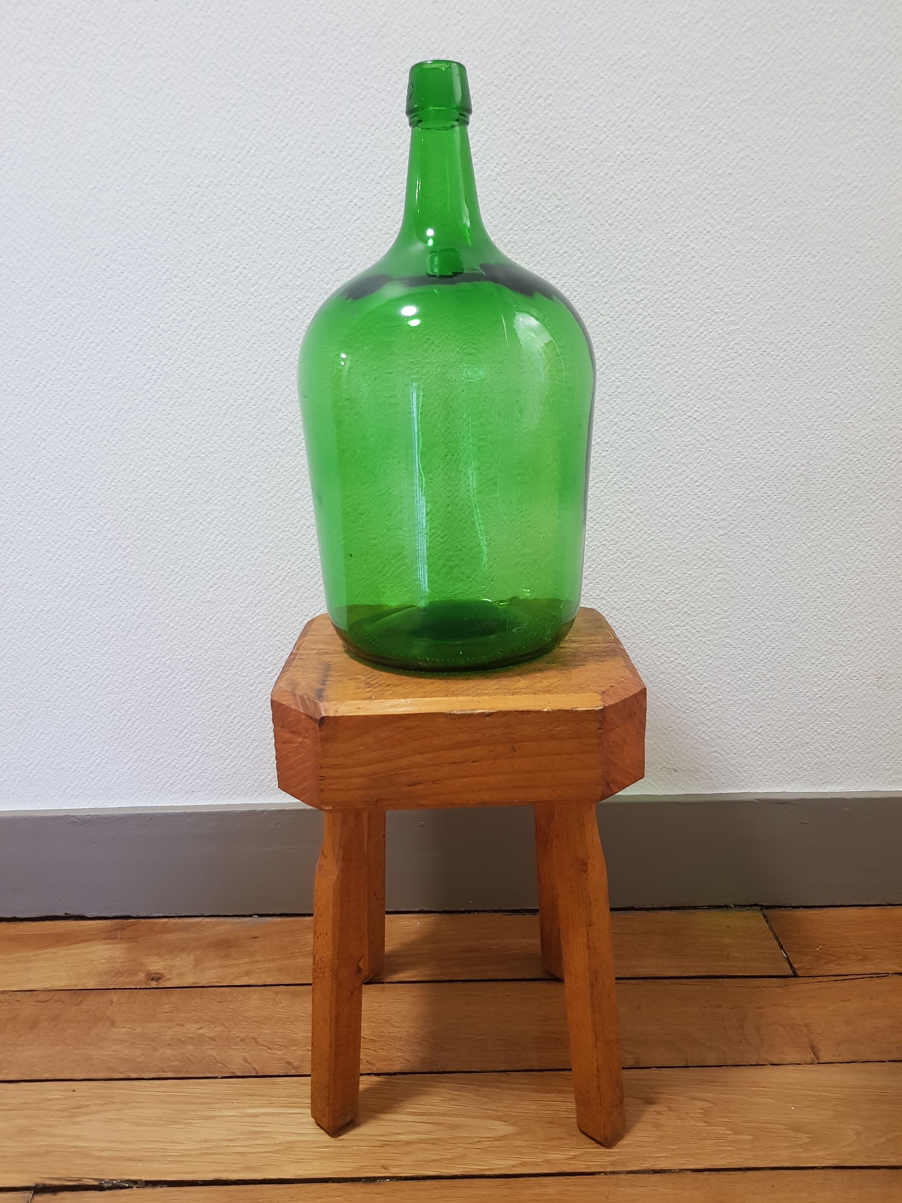 Demijohn 5 litres green