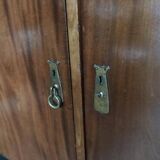 Art Nouveau mahogany display cabinet