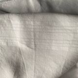 Antique rectangular linen winegrower's tablecloth