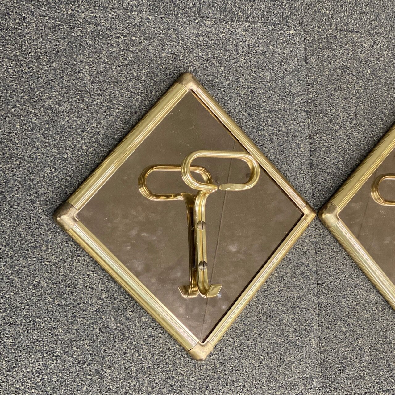 Pair of coat racks by Baller