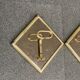 Pair of coat racks by Baller