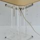 Vintage 1970 plexiglass lamp by David Lange for Roche Bobois