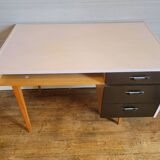 Desk with compass legs circa 1970