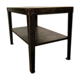 Steel industrial workshop table