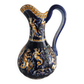 Aiguière / Cruche d'apparat faïence de Gien - Renaissance
