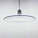 Space Age Italian Bubble Glass & Chrome Pendant Light, 1970's