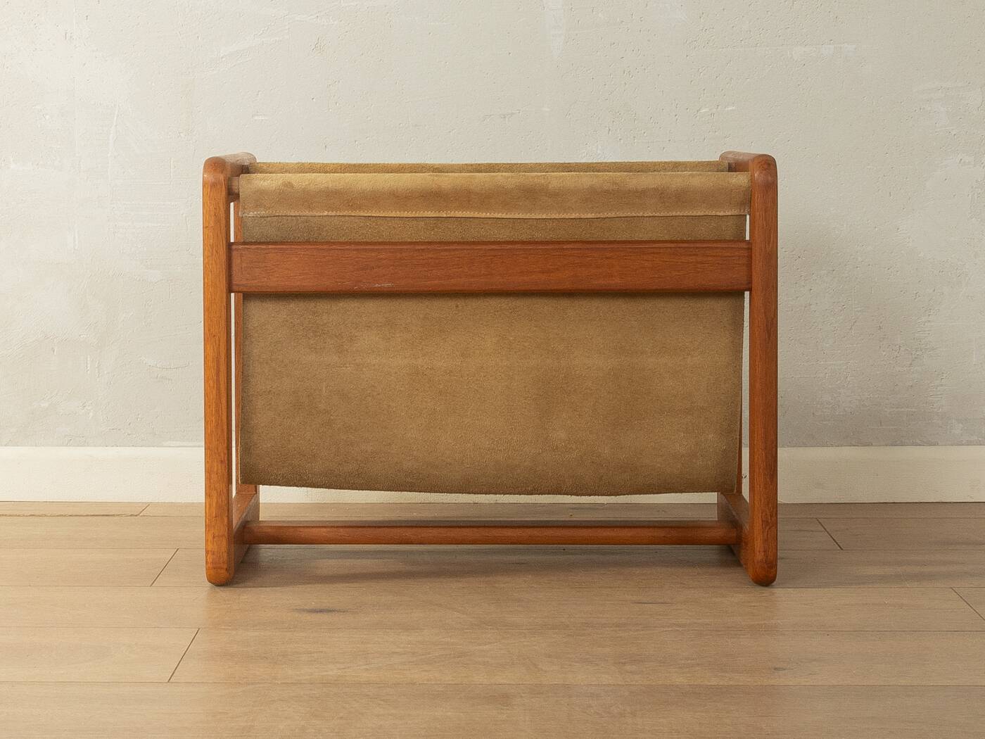 Mid-century magazine rack by Aksel Kjersgaard for Salin Møbler, Denmark, 1960s
