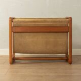 Mid-century magazine rack by Aksel Kjersgaard for Salin Møbler, Denmark, 1960s