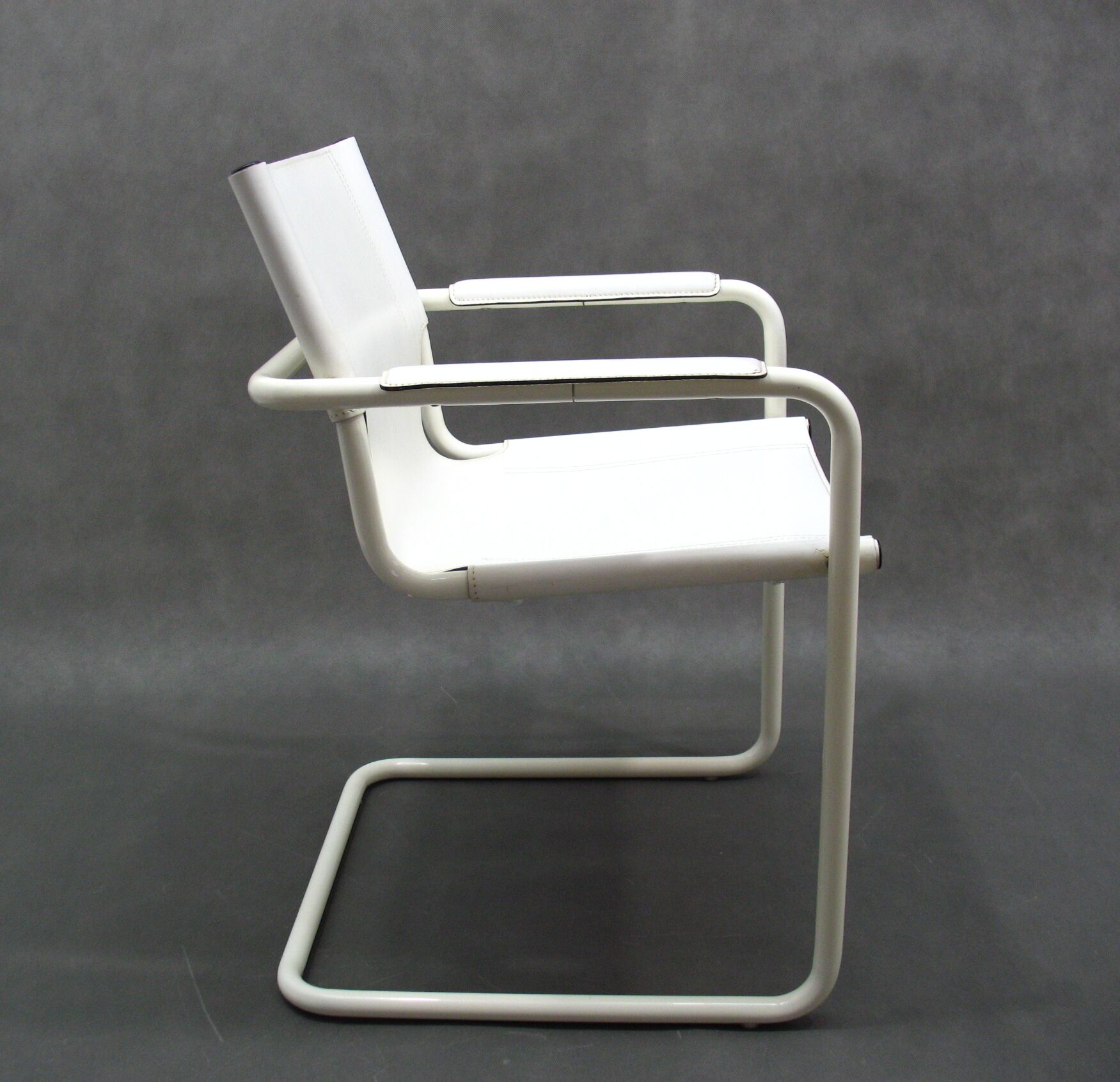 Tubular Bauhaus armchair, Italy, 1980s