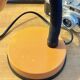 Vintage articulated desk lamp, orange