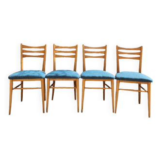 Set de 4 chaises scandinaves
