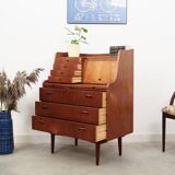 Teak secretary, Danish design, 1960s, production: Denmark