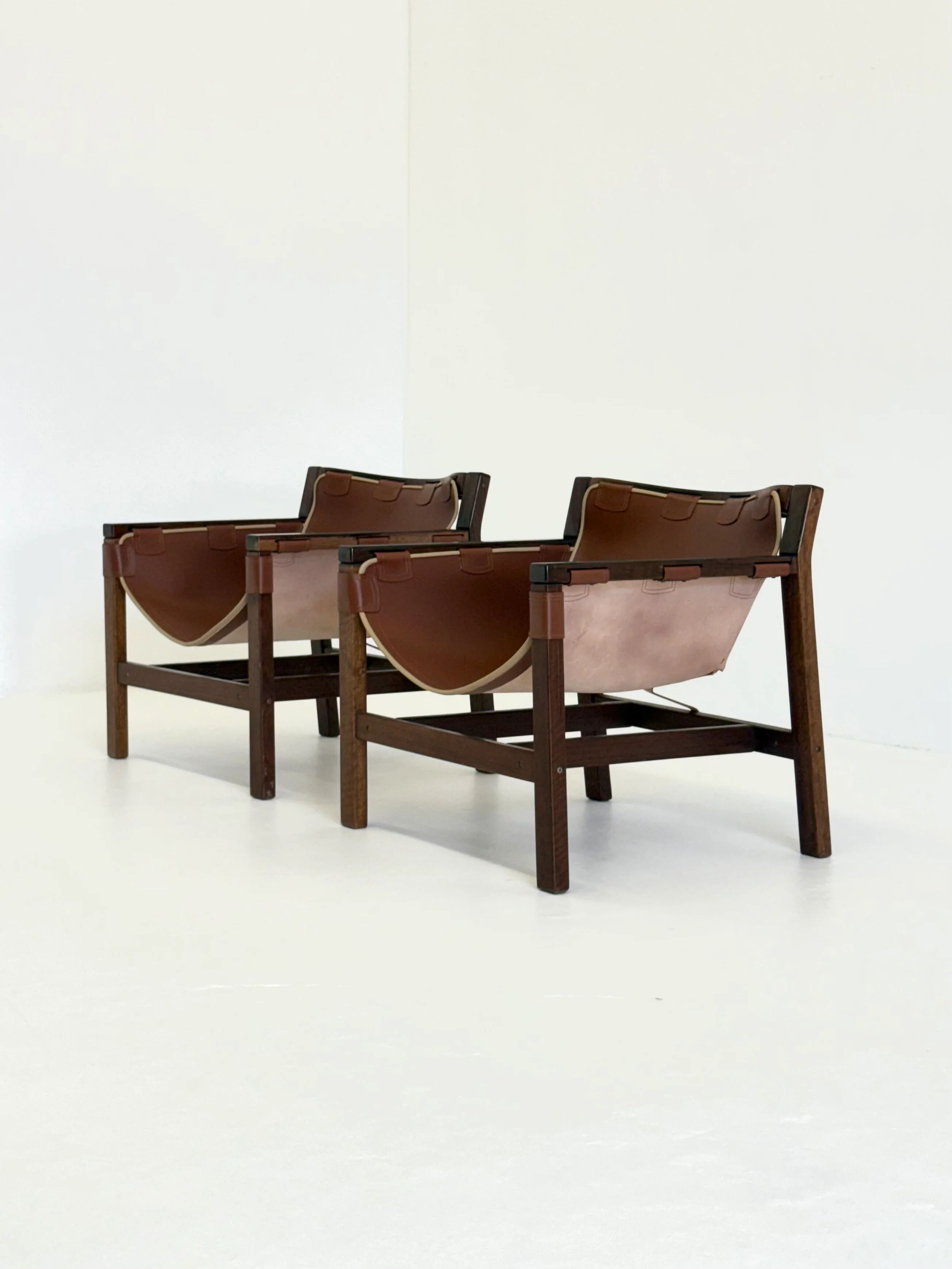 Chaises longues Safari par Carlo Hauner pour Forma
