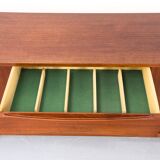 Vintage Sideboard in Teak with Drawers and Sliding Doors, 1960s