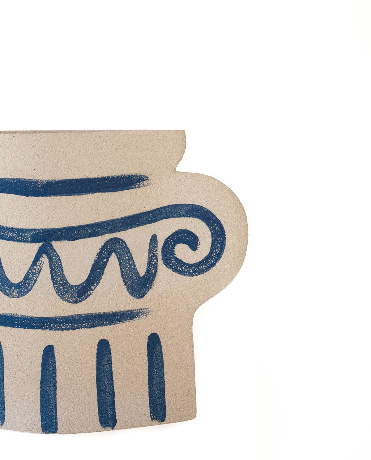 Vase En Céramique ‘Colonne Grecque’