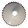 White opaline lampshade with a scalloped edge Ø 25.5 cm, first half of the 20th century.