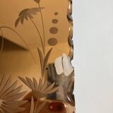Smoked mirror with shutters