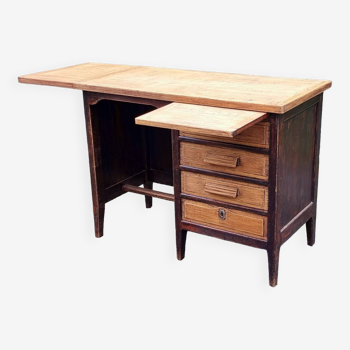 1950s desk with shelf and extension