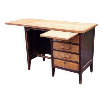 1950s desk with shelf and extension