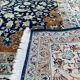 Persian carpet nain wool and silk circa 1960