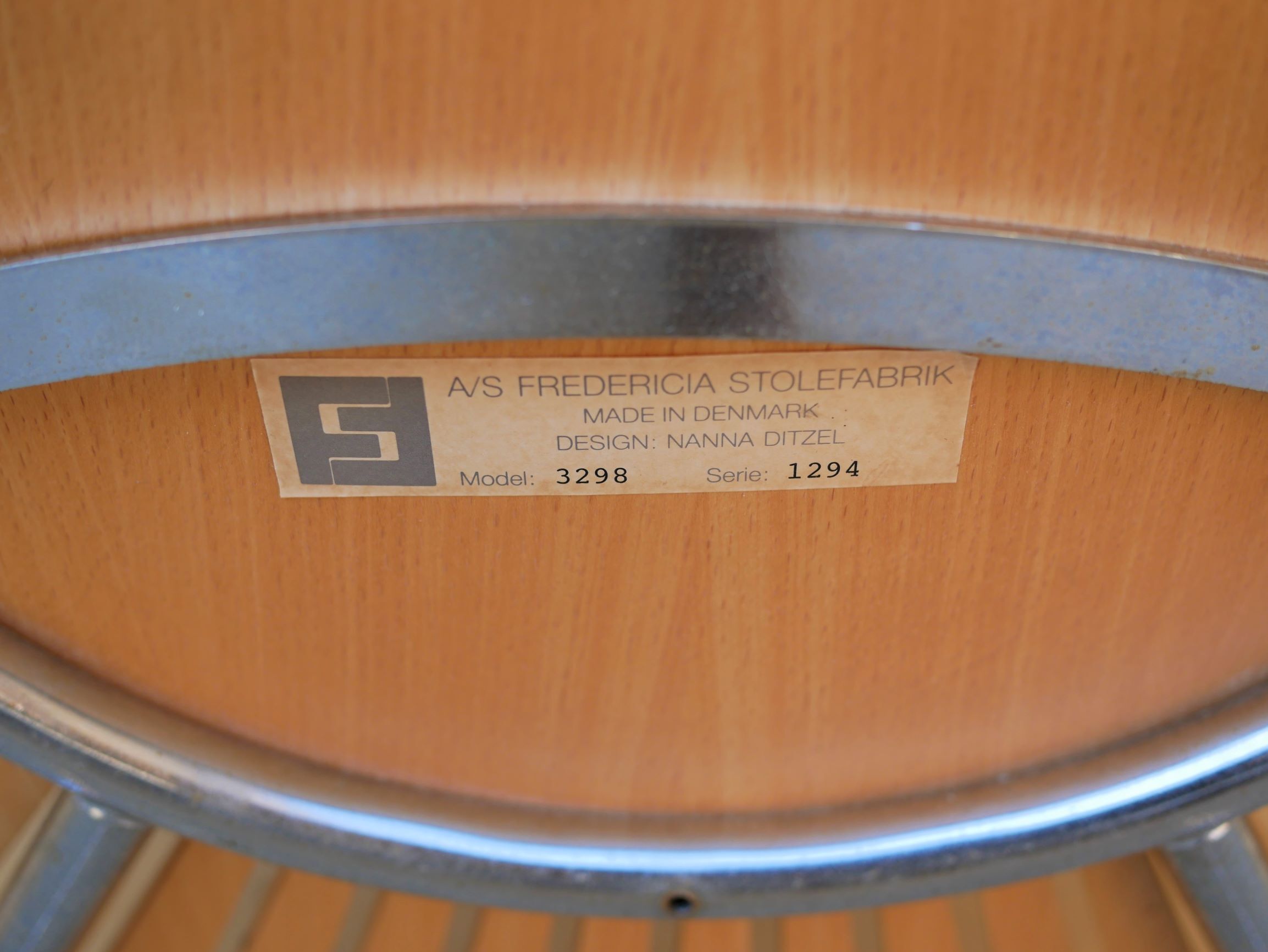 Danish chair "Trinidad" by Nanna Ditzel for Fredericia Stolefabrik