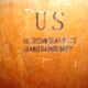 American World War II 39/45 Folding wooden chair