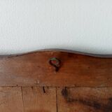 Miroir ancien en bois rustique