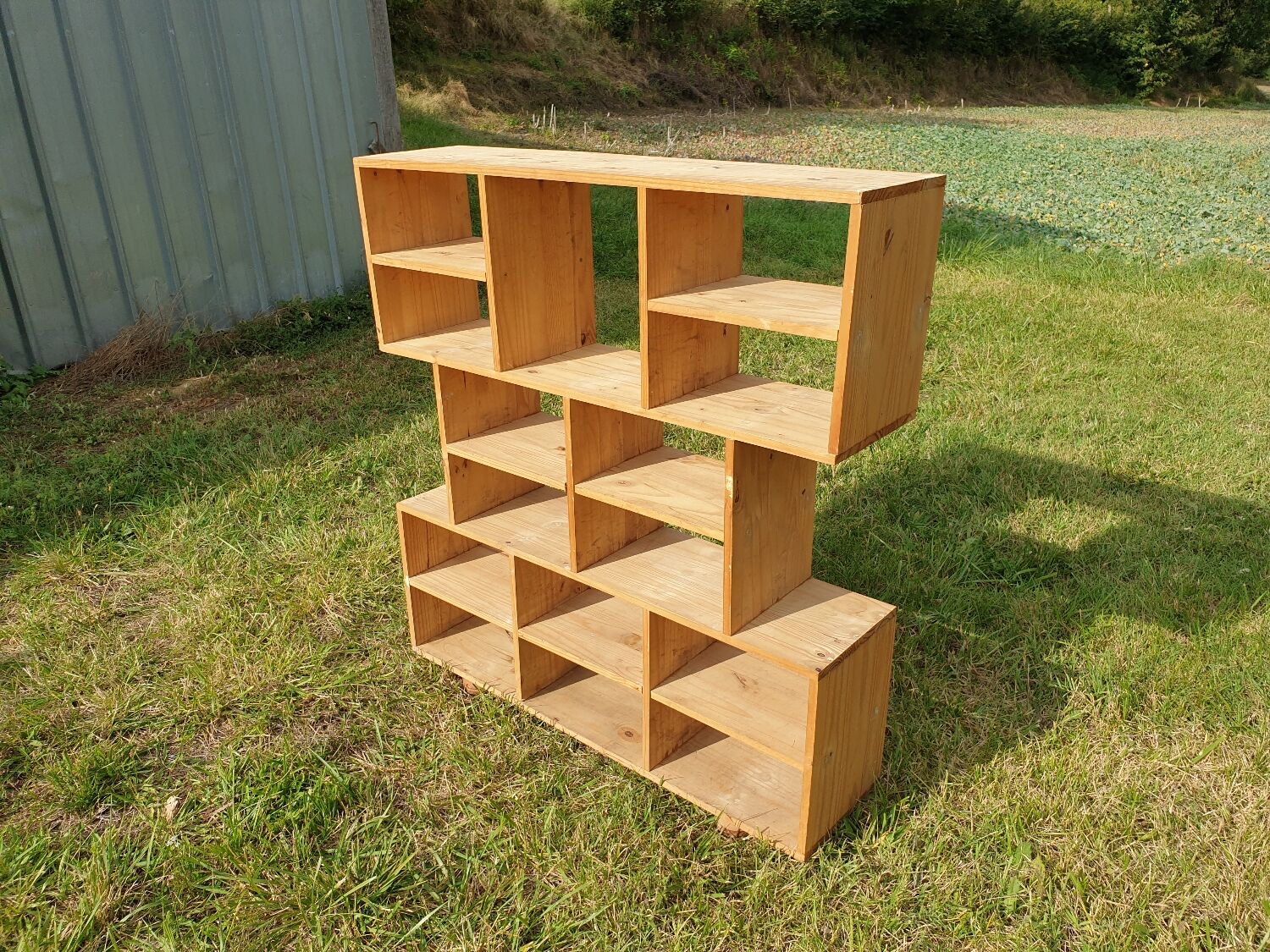 Claustra old piece of furniture workshop lockers