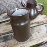 Three stoneware potteries