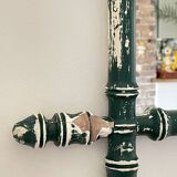 Antique mirror called Vintage patinated bamboo