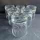 6 Cut crystal port glasses