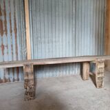 Superbe établi wabi sabi banc de lit ...