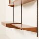 Kai Kristiansen shelving unit with a desk for FM Mobler, 1960s