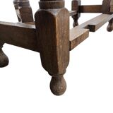 Vintage wooden table (foldable) / drop-leaf table / console