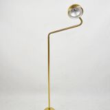 Gold floor lamp, 1980s