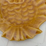 Empty fish-shaped pocket signed Vallauris Lunetta