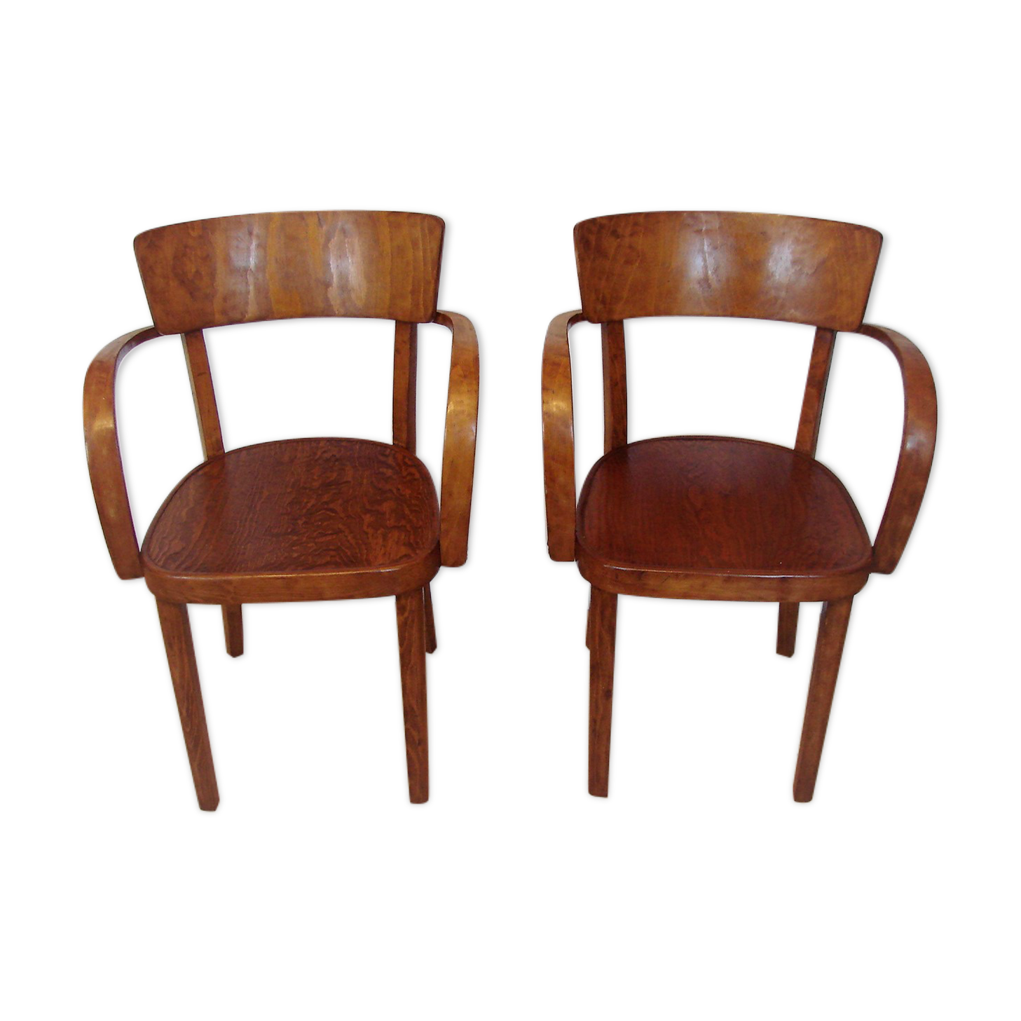 Pair of armchairs, 1940s