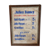 Vintage bar poster