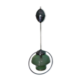 Art deco pendant lamp from the 1920s/1940s with opaline