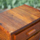 Wooden storage unit with 5 drawers, vintage wooden chest of drawers