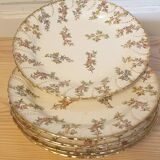 Six Louis XV plates from Sarreguemines